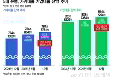 가계→기업으로 옮겨간 대출 무게중심…자영업자는 홀로 '눈물'