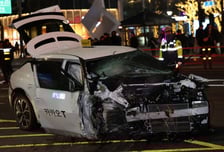 종각역 택시 추돌 1명 사망…부상자 9명 중 외국인 4명