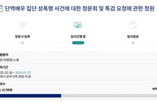 "단역배우 집단 성폭행 사건 밝혀달라"…국민청원 2만명 육박