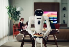 "냉장고서 당근 꺼내 줘"...집안일 척척 LG전자 'AI 홈로봇' 첫 공개