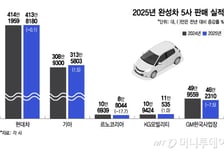 '관세부담' 안고도 꿋꿋이 달렸다… 현대차·기아 작년 727만대 판매
