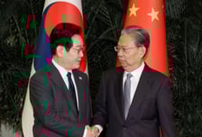 이재명 대통령 '中 서열 3위' 자오러지 만나 "한중 관계 발전에 지지 부탁"