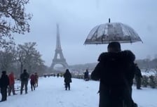 유럽 전역에 한파·폭설…6명 사망·비행기 수백 대 결항