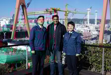 인도 타밀나두 주 대표단, HD현대중공업 방문