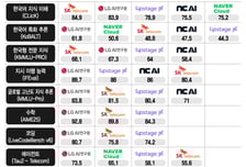 종합 1등은 LG, 국어 1등은 SKT…국대 AI 선발전 성적표