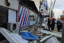 '강풍' 세도 너무 세다…간판 떨어져 20대 남성 사망