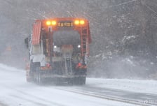 강원 밤새 20cm 눈 쏟아져…여객선 49척·도로 14개소 통제