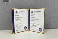 센스톤, ISO 9001 품질경영시스템 인증 획득