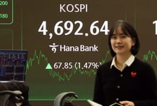 8거래일 연속 상승 마감 코스피…최고점 경신하며 4700 코앞에