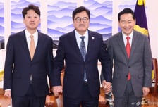 장동혁·이준석, 우원식 의장 항의 방문…"2차 종합특검 동의 못해"