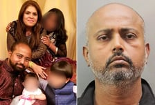 "입 주변에 붉은 화상" 침대서 숨진 여성...집 주변서 '별거' 남편 찍혔다