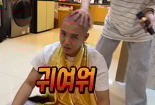 미르, 결혼식 10일만 삭발…바리캉 든 고은아에 신부 반응은