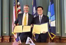 한국전력, 미국 컬럼비아시와 배전망 기술협력 협약 체결