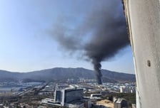 창원국가산업단지 내 공장 화재…소방 대응 1단계