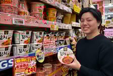 1억개 팔린 GS25 '오모리', 라면 원조국 일본에 수출한다