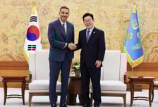 李대통령 "가시적 성과 내자" UAE 칼둔 "형같은 강훈식과 긴밀협의"