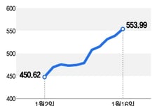 작년 코스피 훌쩍 넘은 건설주, 올해도 22% ↑…주도주 빈틈 노린다