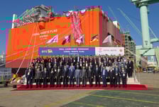 삼성重, '코랄 노르트' 진수식…두번째 초대형 FLNG 건조