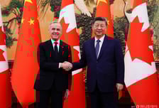 8년만에 중국 찾은 캐나다 총리…시진핑 만나 교역 확대 논의
