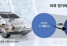 미국 전기차 시장 냉각에 배터리 3사 합작공장 재편 빨라진다