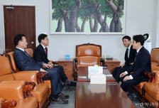 여야 원내대표 회동 이틀연속 '평행선'…'쌍특검' 이견 여전