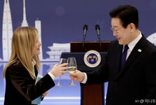 "본 조르노" 인사에 "情" 화답한 伊총리…정상 오찬장에 '웃음꽃'