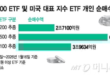 코스피 94% 뛰었는데…개미는 수익률 4분의1 미국 ETF 편식