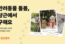 설연휴 댕댕이 어쩌나...당근알바, 반려동물 돌봄 알바 프로모션