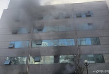 부천 중동 KB국민은행 화재...소방 초진 성공, 대응 1단계 해제