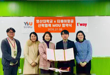 영산대-티웨이항공, 항공 서비스 분야 현장 교육 강화 '맞손'