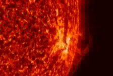 항공편 지연·네비 먹통?…관측 사상 세 번째 강한 태양 폭발 '주의'
