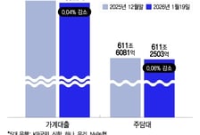 규제·금리에 '미끌'…  새해 가계대출 한파