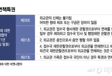 범죄 저질러도… '못' 잡는 주한 외교관