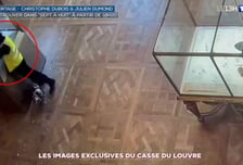 절단기 든 도둑, 1500억 보물 '탈탈'...흩어진 루브르 보안요원, 왜? [영상]