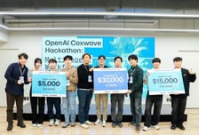 콕스웨이브·오픈AI 해커톤 성료…실전급 B2B 솔루션 구현