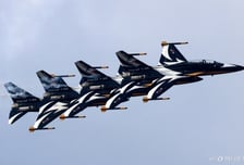 블랙이글스, 'K-방산' 첫 비행…내달 9일 사우디서 '에어쇼' 선보인다