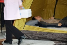 [속보]국회 119 구급대 도착…'단식 7일째' 장동혁 병원 이송 시도