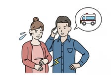 꽉 막힌 출근길, 달리는 구급차서 '응급 분만'…31주차 임산부 여아 출산