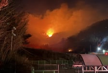 광양 옥곡면 산불에 '국가소방동원령' 발령…소방·산림 총력 진화