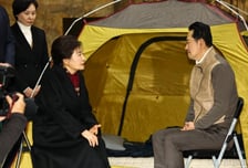 박근혜 "단식 그만해달라" 장동혁 "그렇게 하겠다"