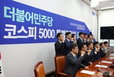 이 대통령 공약 현실화 주역, 민주당 코스피5000 특위는?
