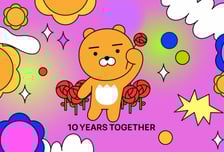 10번째 생일 맞은 라이언…축하 영상부터 럭키박스까지 연중 캠페인