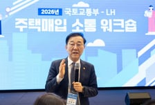 "공급확대 빨라져야"…임대주택 고가 매입 논란 속 LH 달래기 나선 국토부 수장