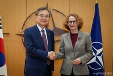 조현, NATO 사무차장·벨기에 부총리 만나…협력 강화 방안 논의
