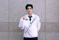 '피겨 국대 상비군 출신' 엔하이픈 성훈, 동계올림픽 성화 봉송