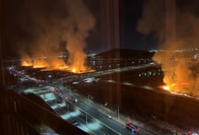 대피문자에 '화들짝'…울산 명촌교 인근 갈대밭 화재 "인명피해 없어"