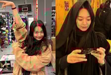 신민아, ♥김우빈과 신혼여행 사진 공개…왼손 약지 '결혼반지' 포착