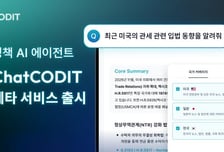 코딧, 글로벌 AI 정책 에이전트 '챗코딧' 베타서비스 출시