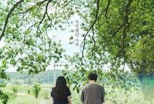 '샤이닝' 박진영♥김민주, 뒷모습만으로 설레네