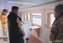 [속보] 북한 "어제 대구경 방사포 무기체계 시험사격"…김정은 참관